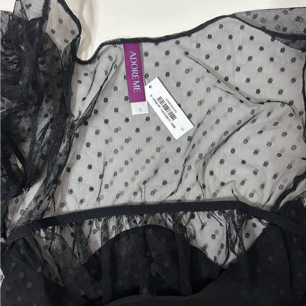 NWT (size small) Adore me Crop Top & Short Set - Picture 6 of 8